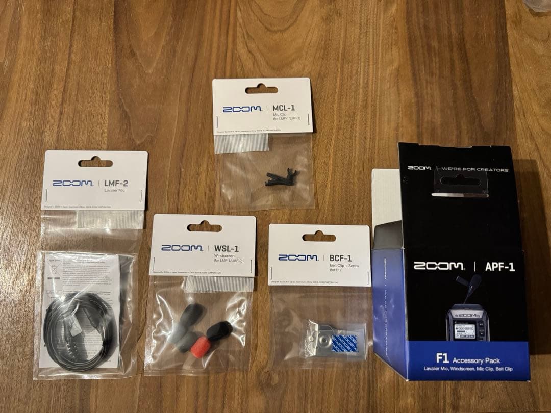 ZOOM F1 フィールドレコーダー セット（おまけつき）