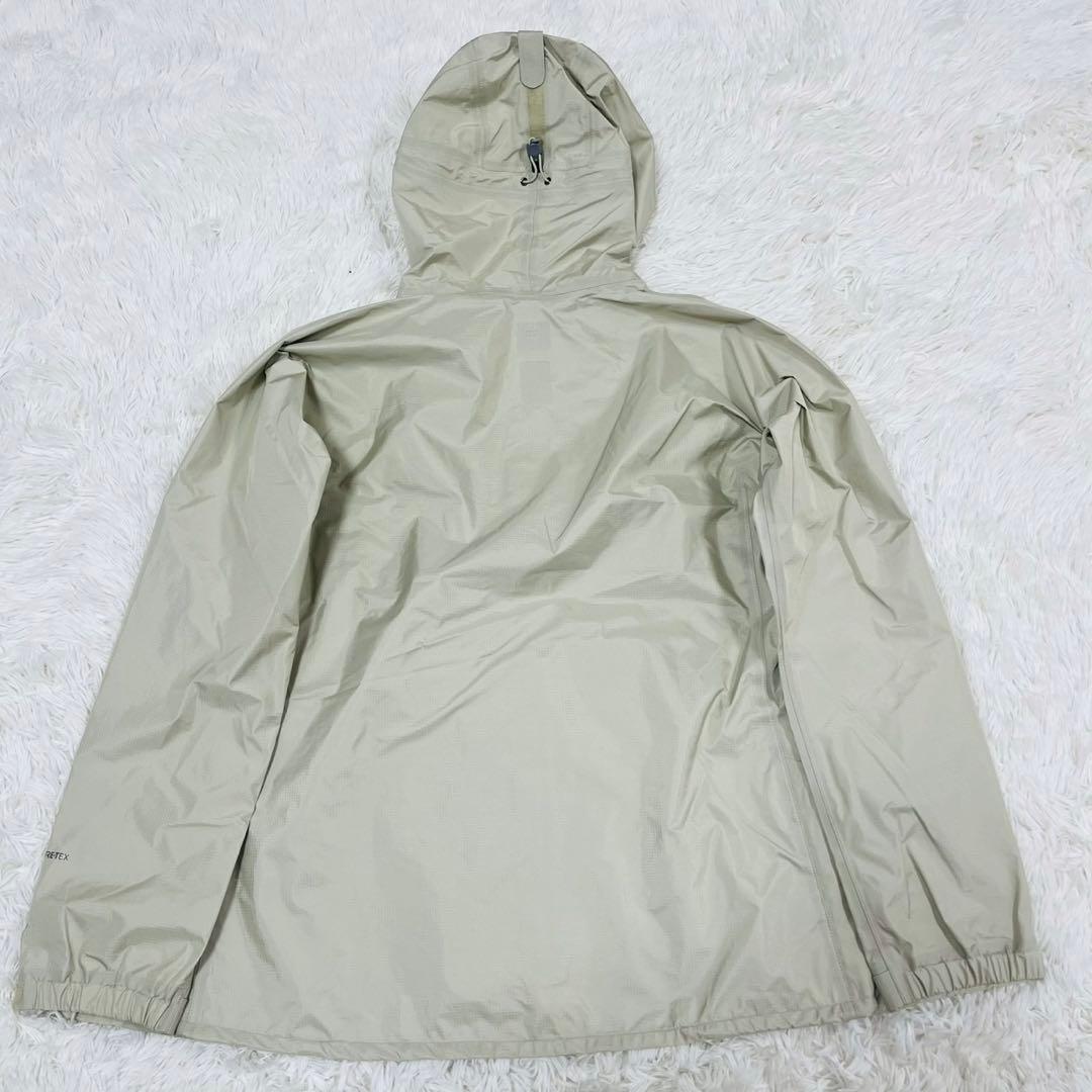 モンベル　レイントレッカージャケットWomen's　XL タグ付きアイボリー現行