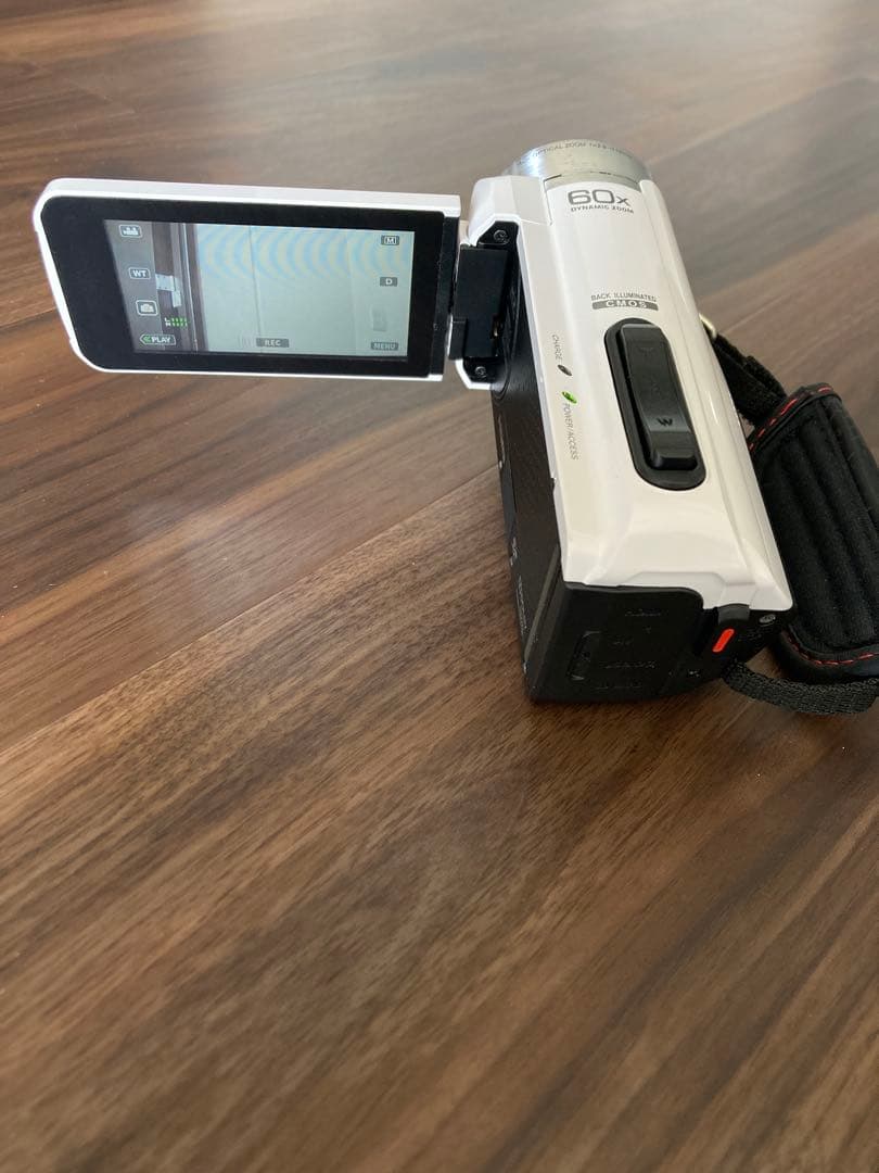 JVC フルHD ビデオカメラ 60倍ズーム 防水　専用ケース付き