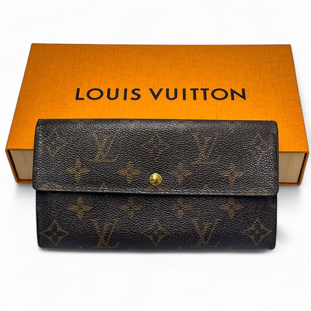 【美品】ルイヴィトン ポルトフォイユサラ 長財布 モノグラム TH0015