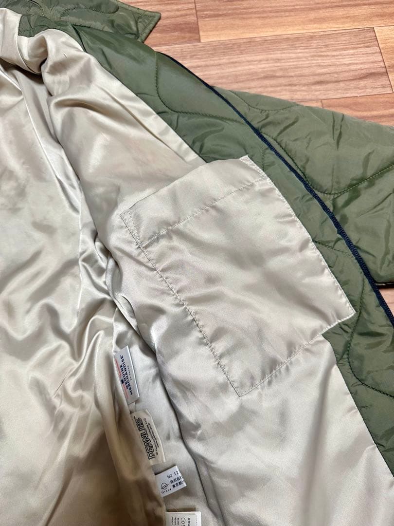 HOUSTON（ヒューストン） MLB×PEANUTS キルティングジャケット