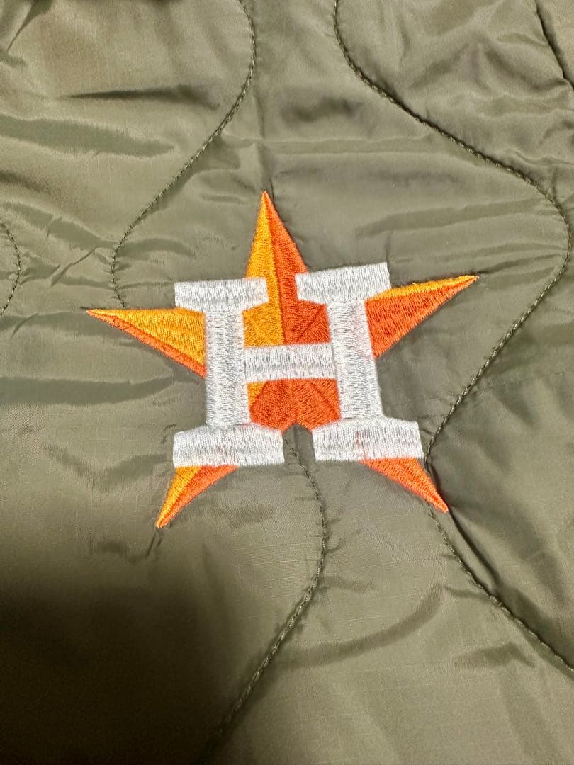 HOUSTON（ヒューストン） MLB×PEANUTS キルティングジャケット