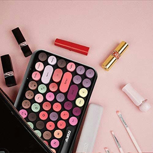 Ajazz ブルートゥース タブレット用キーボード かわいい レディースキーボ