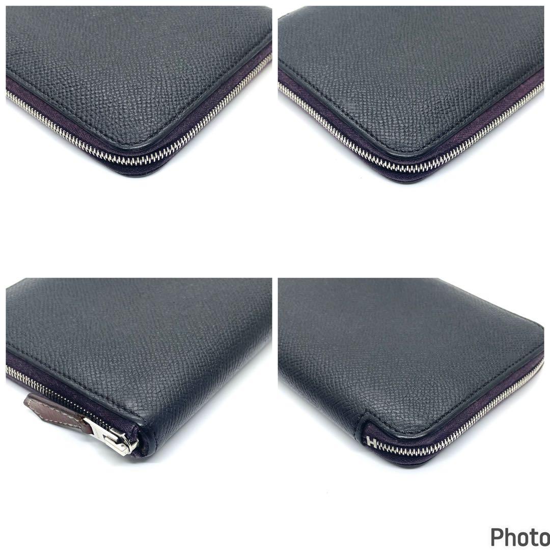 エルメス アザップ ロング シルクイン 長財布 T刻印