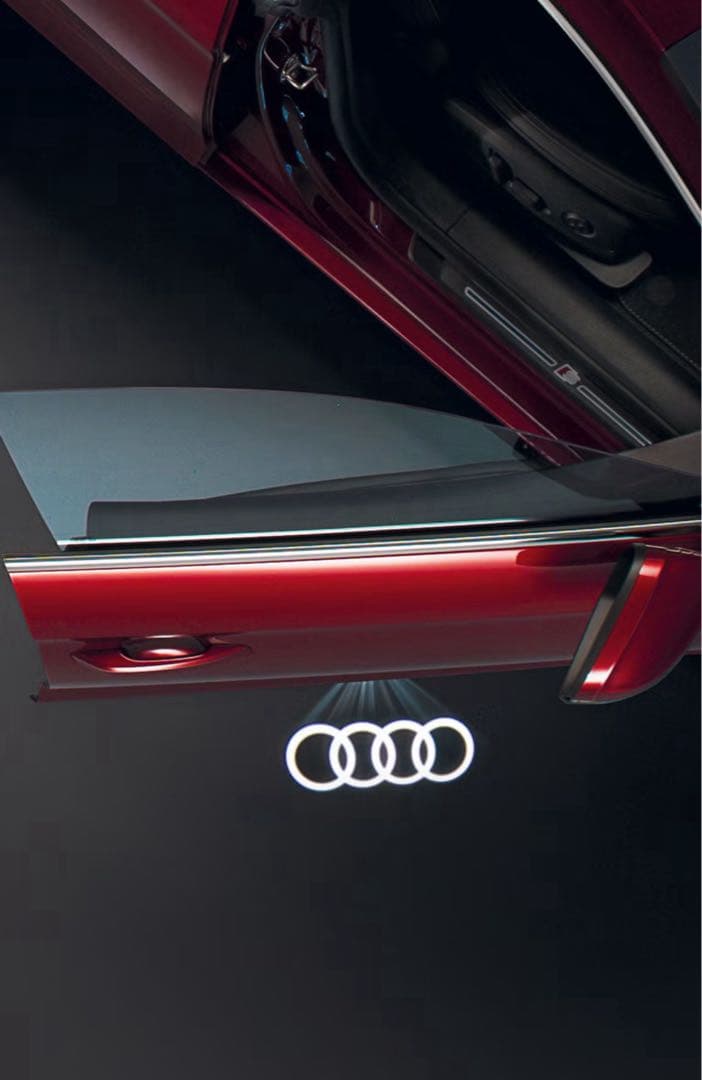 Audi純正 ドアエントリーライト（フォーリングス）