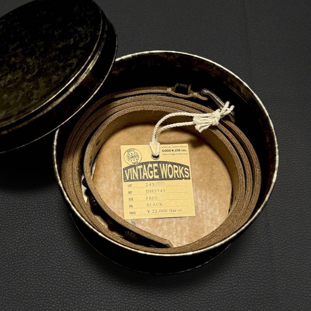 Vintage Works DH5745ブラック 茶芯 ヴィンテージワークス