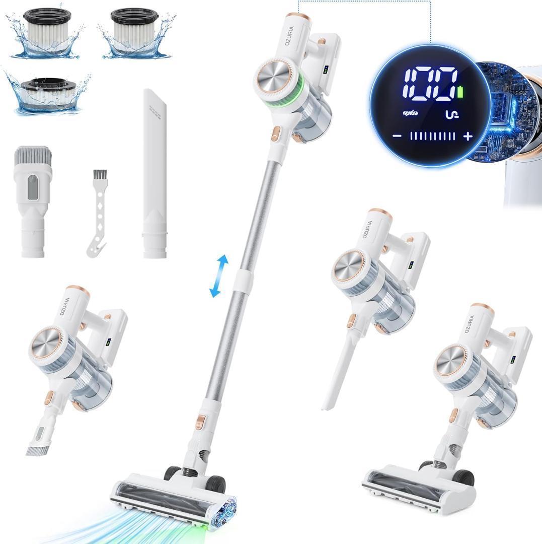 コードレスクリーナー　 掃除機　50000pa超強力吸引 軽量　自立式　新品