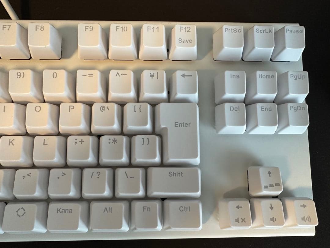 キーボード REAFFORCE GX1 WHITE X1UC21 45G