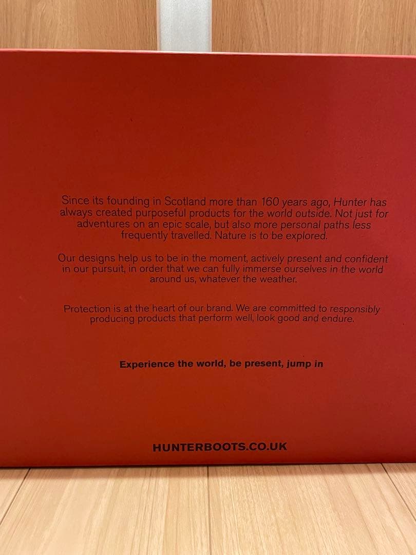 新品　HUNTER WOMENS ORIGINAL TALL BOOT 24cm
