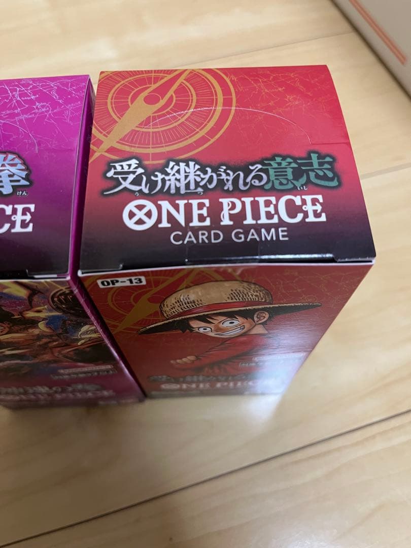 ONE PIECE カードゲーム ブースターパック 受け継がれる意志　神速の拳
