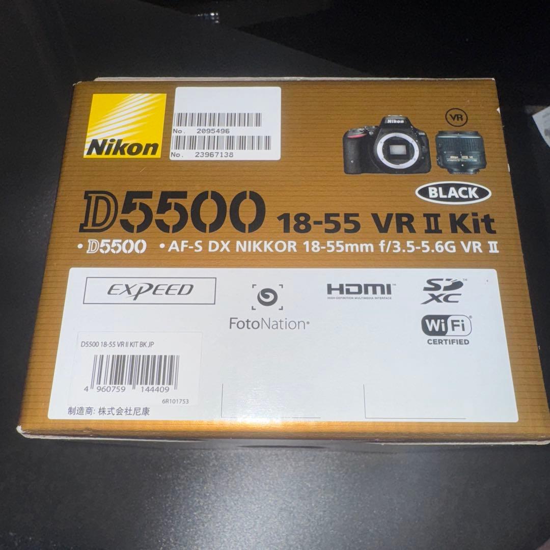 デジタルカメラ Nikon D5500 18-55mm VR II