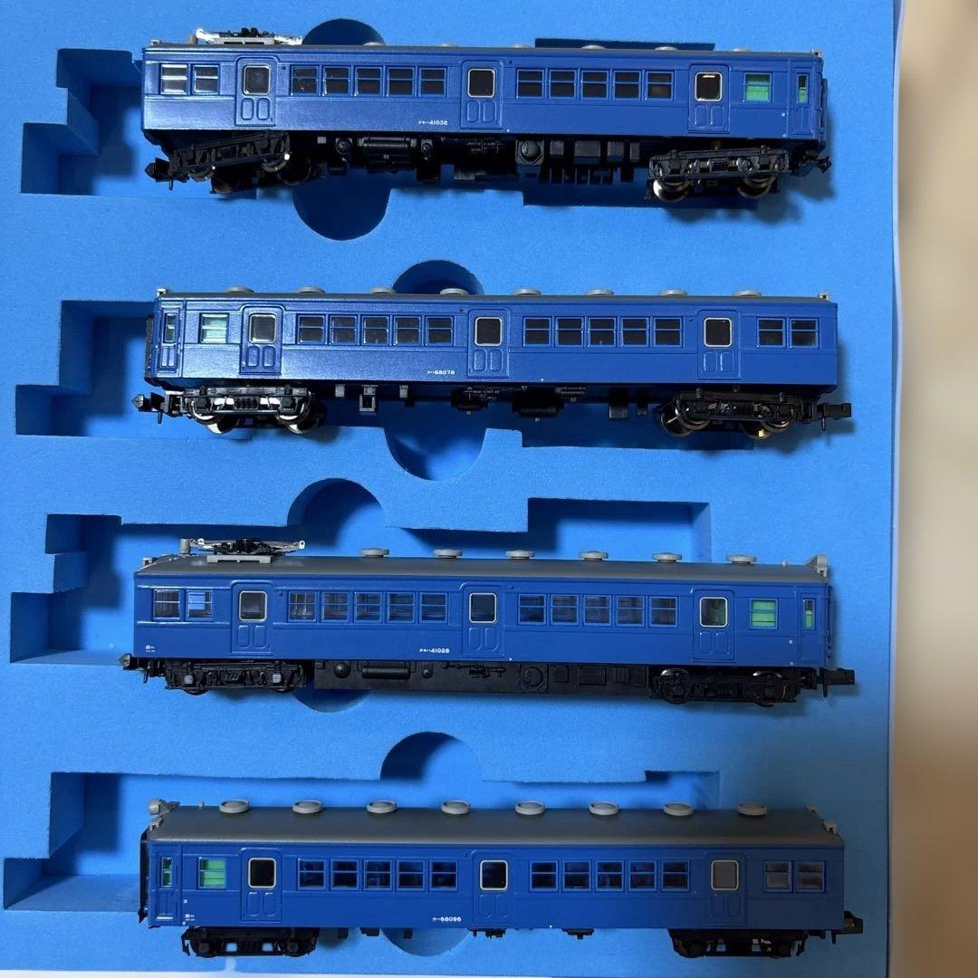 nゲージ マイクロエースA-2359 クモハ41 福塩線　青20号　4両