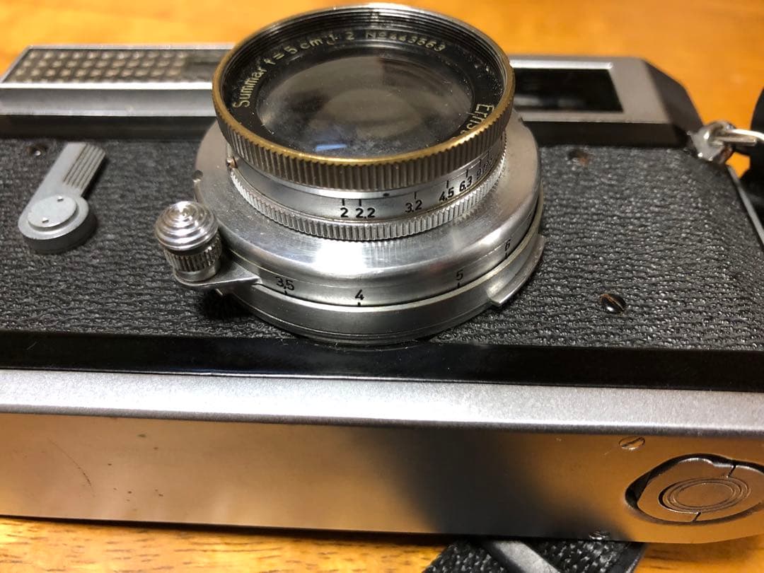 ライカ ズマール50mm f2 キャノン 7 Leica Summar