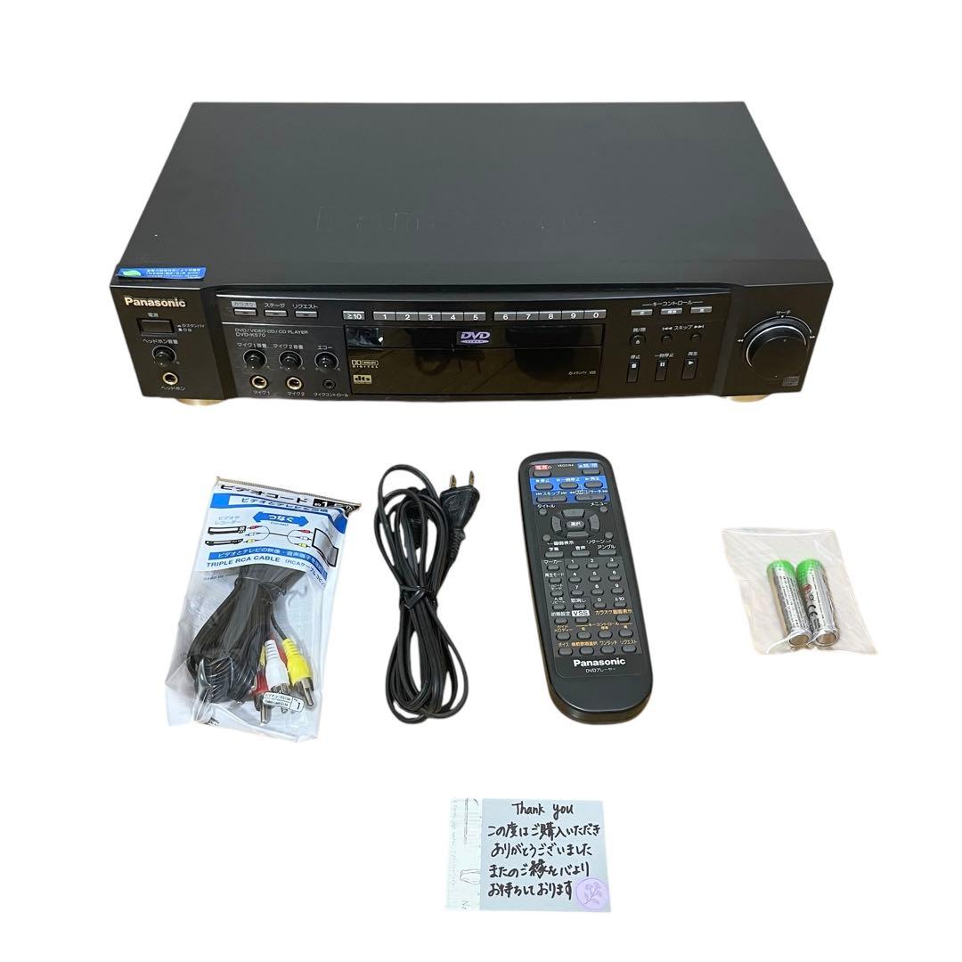 【１週間保証付き】パナソニック DVD-K570 DVD/CD/カラオケ機器