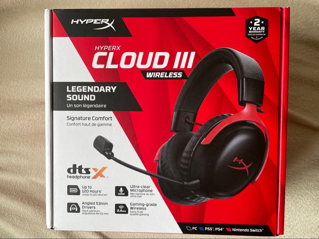 HYPERX CLOUDⅢ WIRELESS