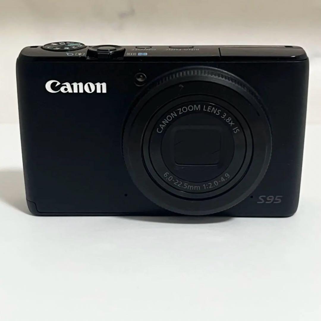 美品 Canon Power Shot S95 ブラック デジカメ