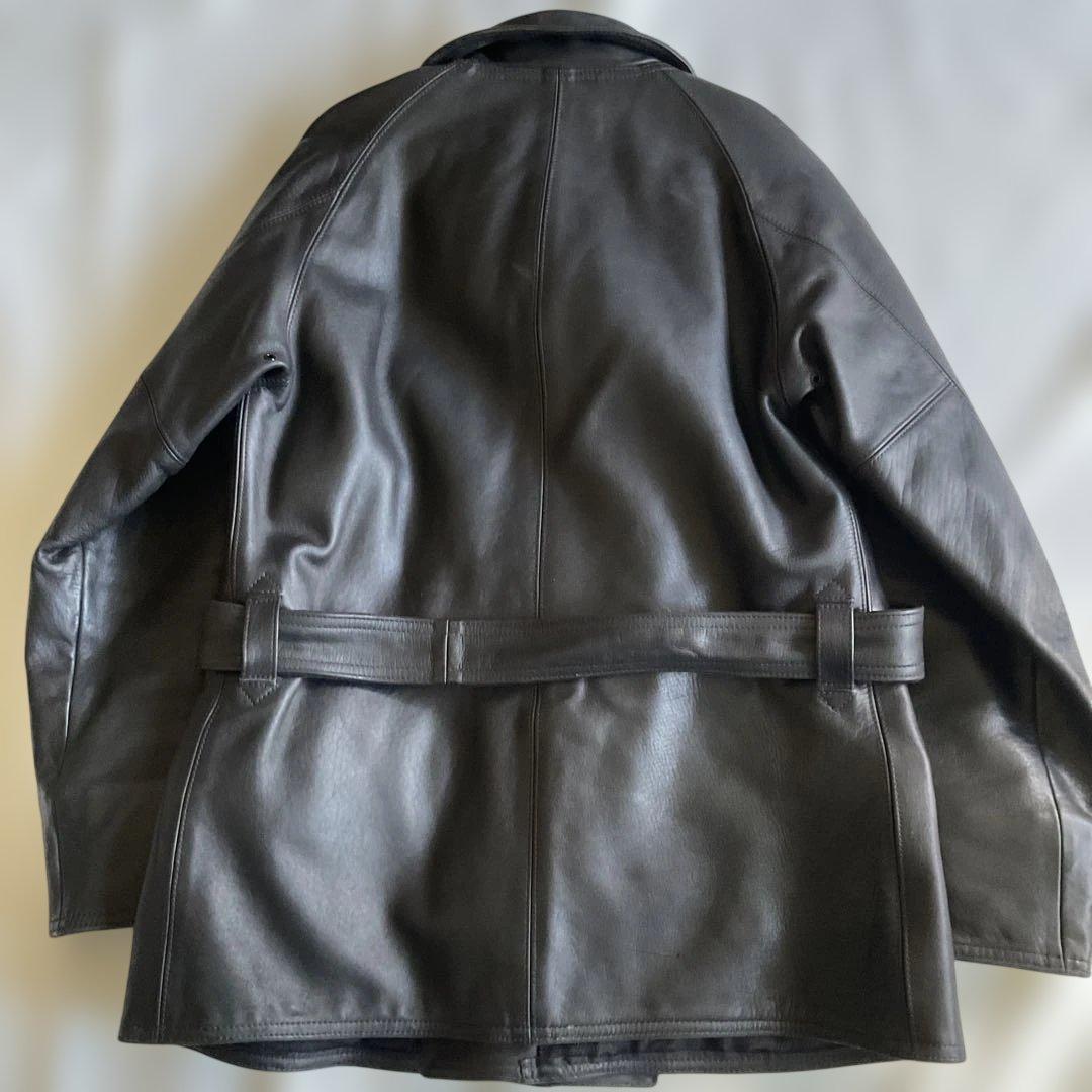 ジャケット・アウター At last & Co TT Leather Coat 40