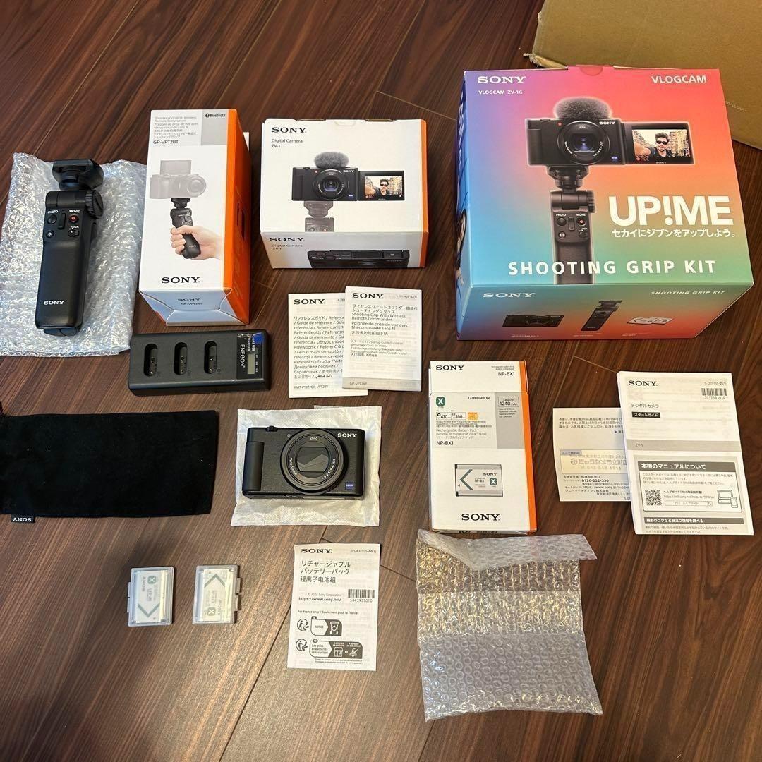 SONY VLOGCAM ZV-1Gシューティンググリップ デジカメ 2330