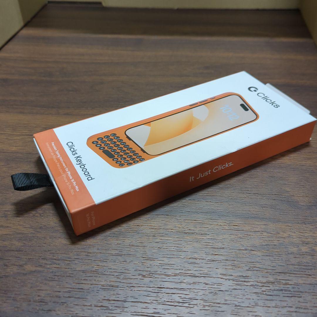 Clicks iPhone16ProMax キーボード付きケース スマホケース