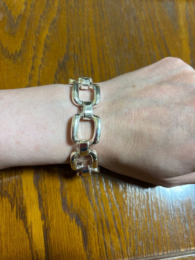 925 シルバー TAXCO ヴィンテージ VINTAGE スクエアブレスレット