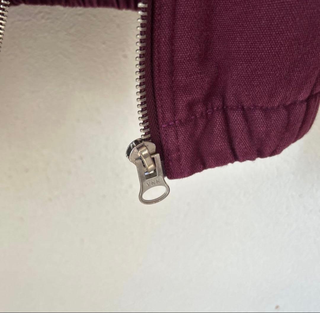 Stüssy バーガンディ ジャケット