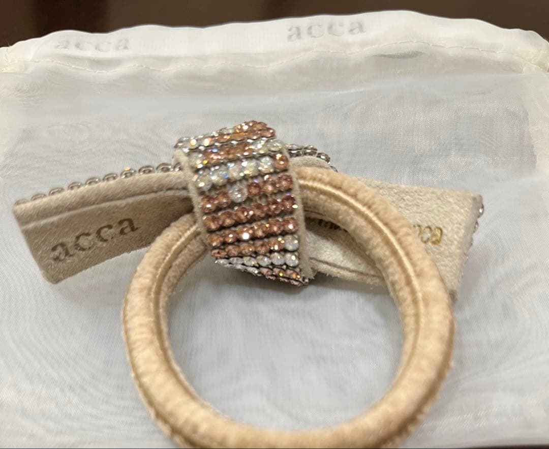 最終値下げ　美品acca ドレスポニー　ピンク