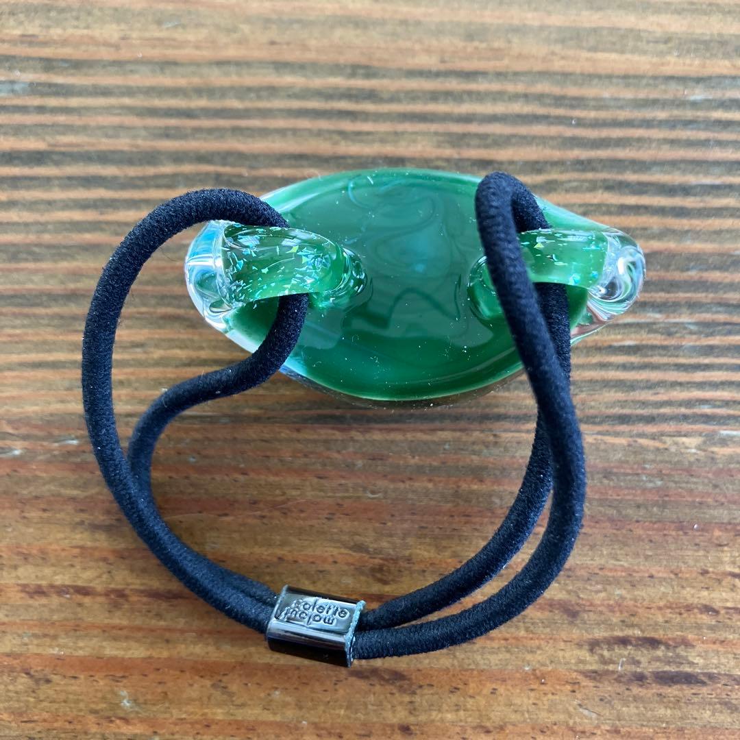 美品コレットマルーフディンプルポニーグラスポニーグリーンガラスヘアバートウキョウ