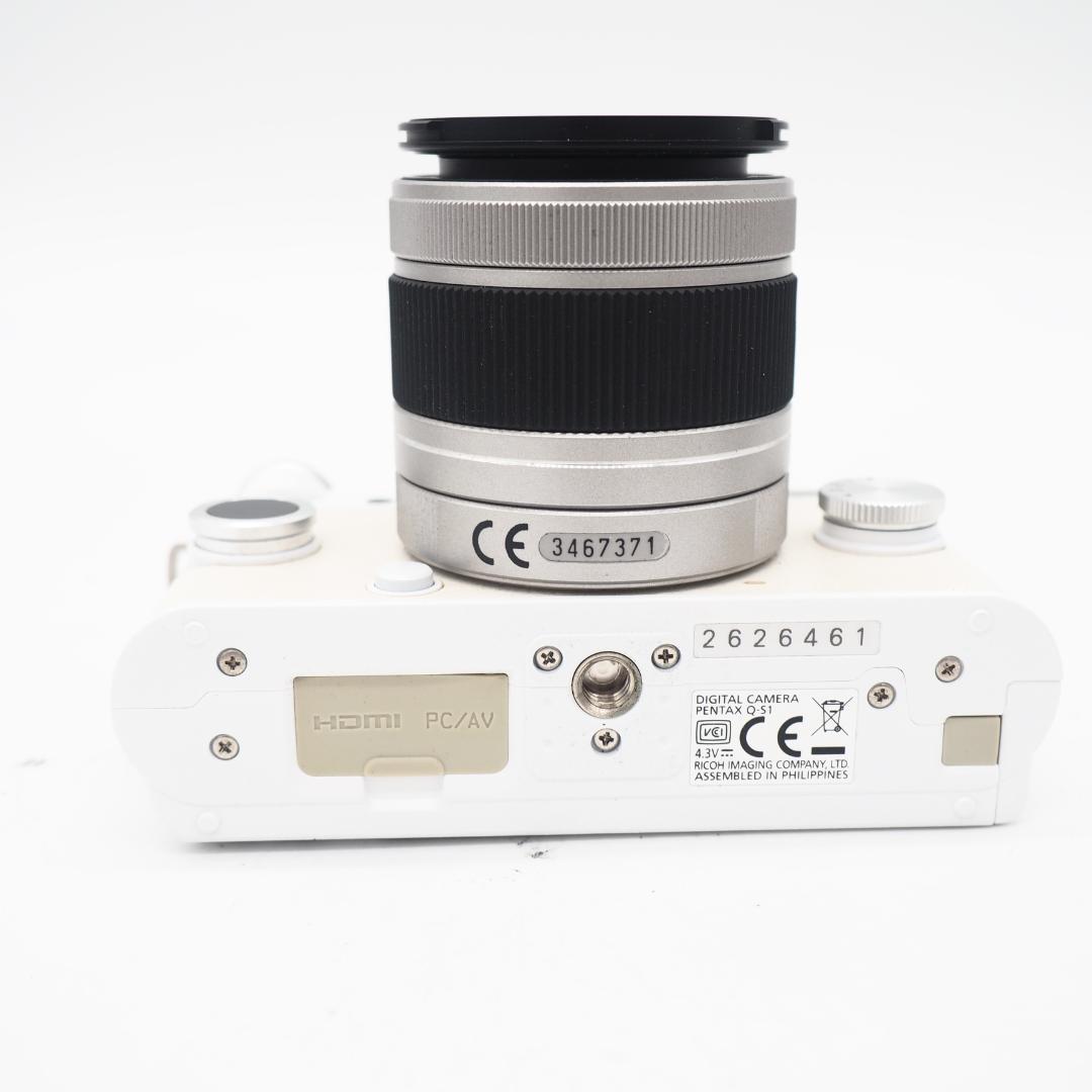 PENTAX Q-S1 ミラーレス一眼カメラ レンズキット ホワイト