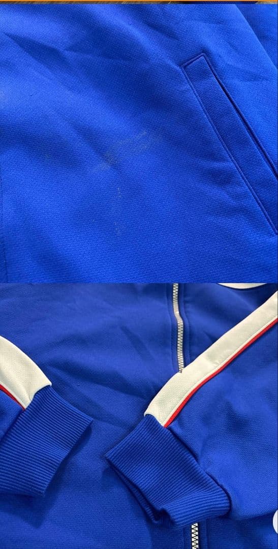 ☆未使用☆le coq　sport　QS-5519 ブルー ジャージジャケットO