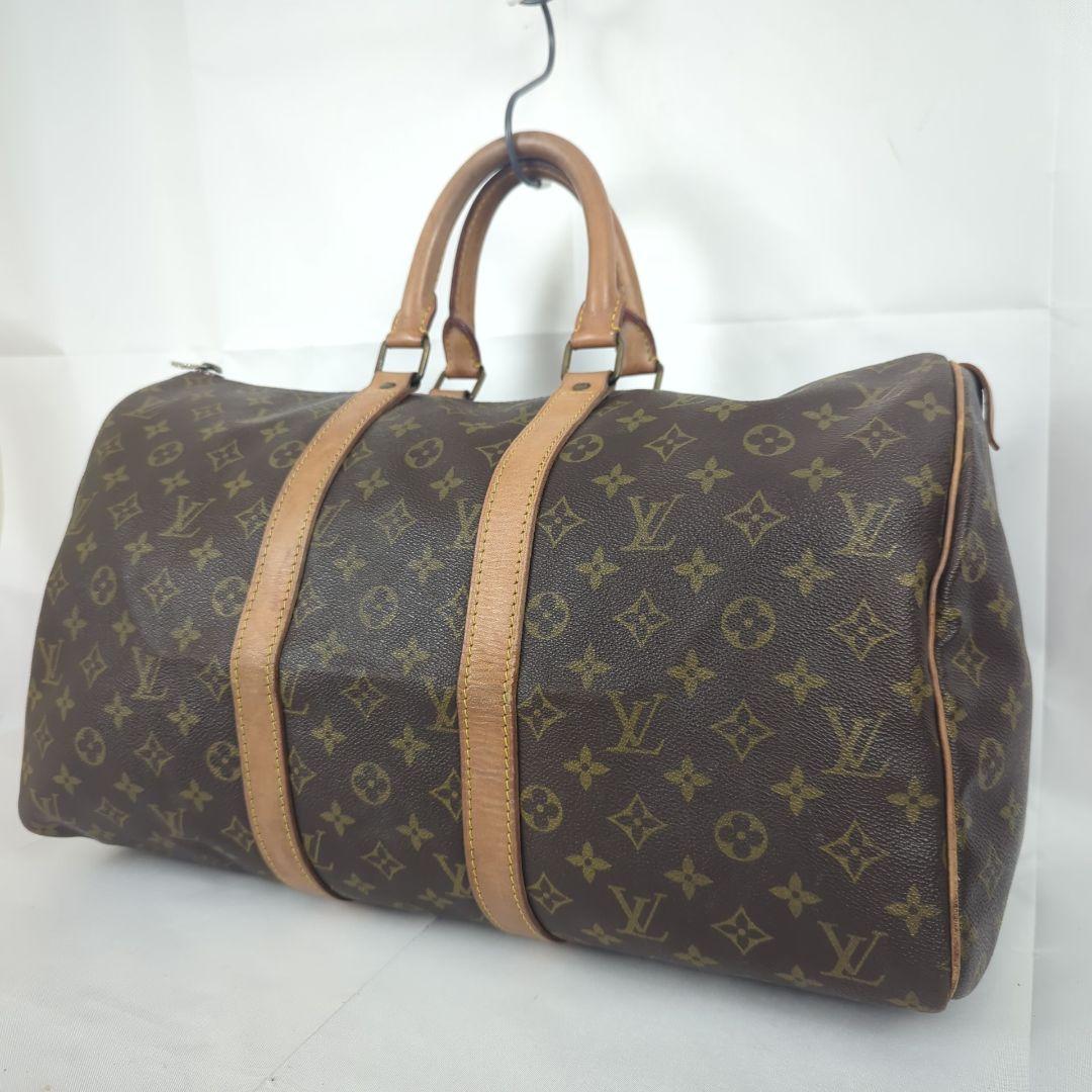 LOUISVUITTON ルイヴィトン モノグラム ボストンバッグ キーポル45