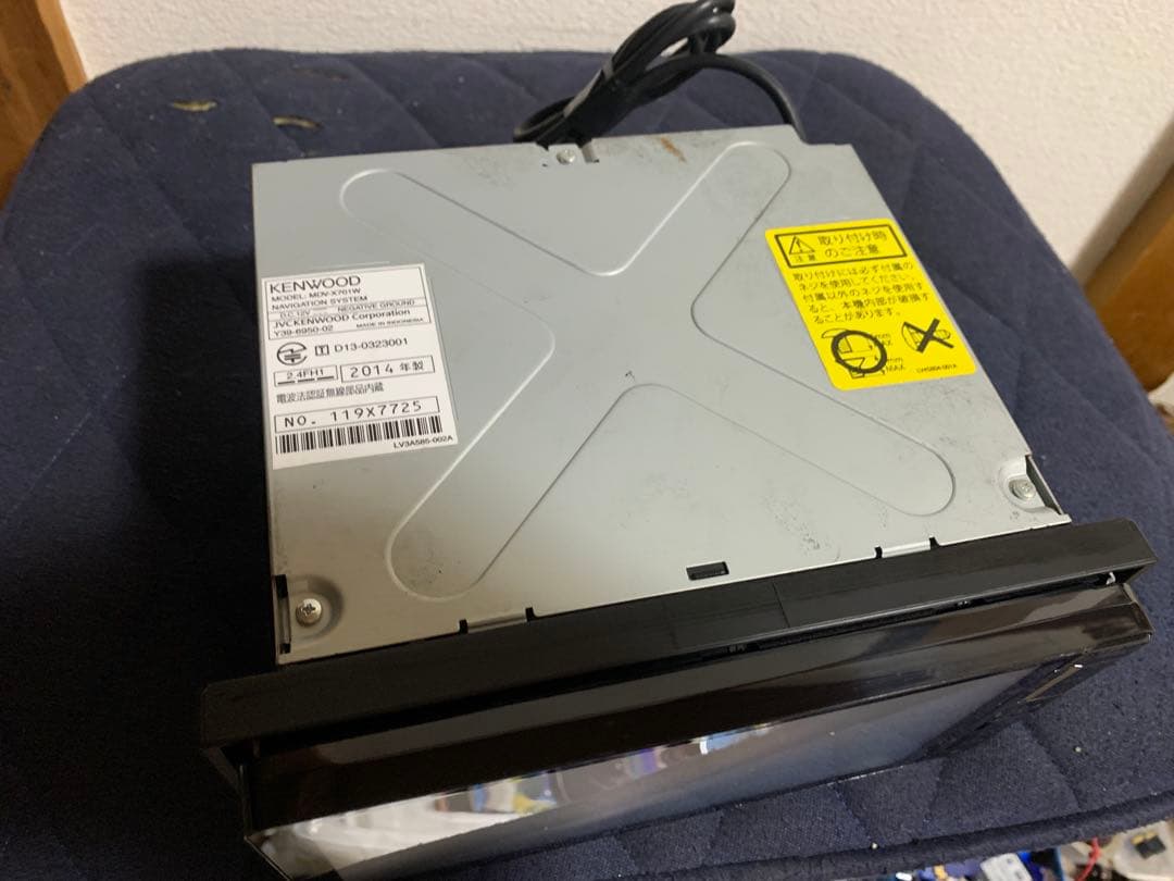 カーナビ KENWOOD MDV-X701W