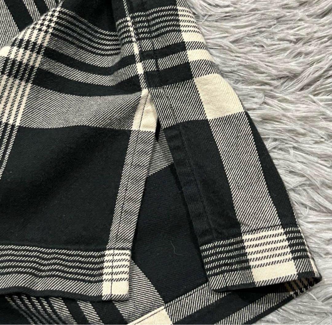 希少 90s ラルフローレン vintagecamp ネルシャツ オープンカラー