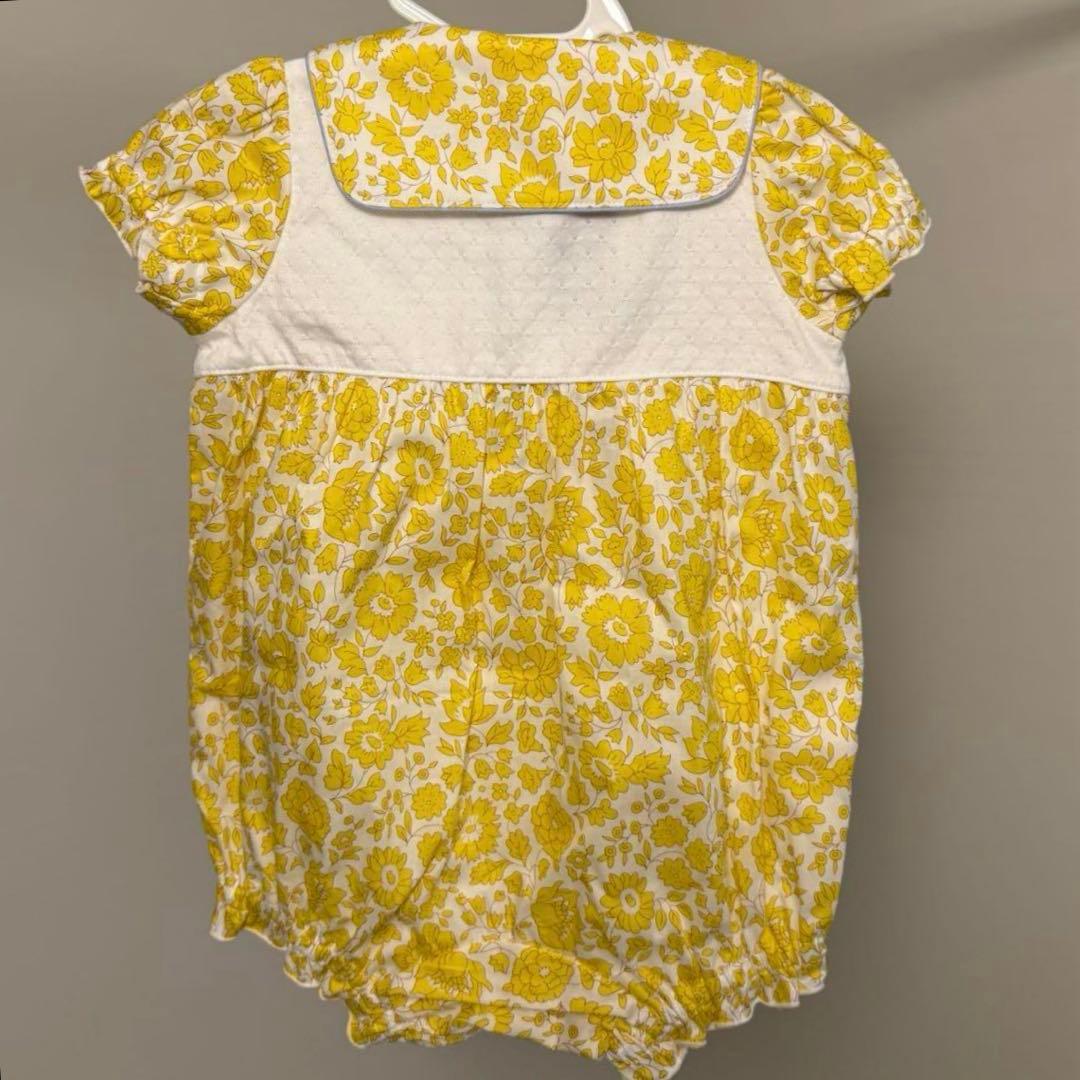 お値下げ【新品/タグ付き】ファミリア ロンパース 60 リバティ