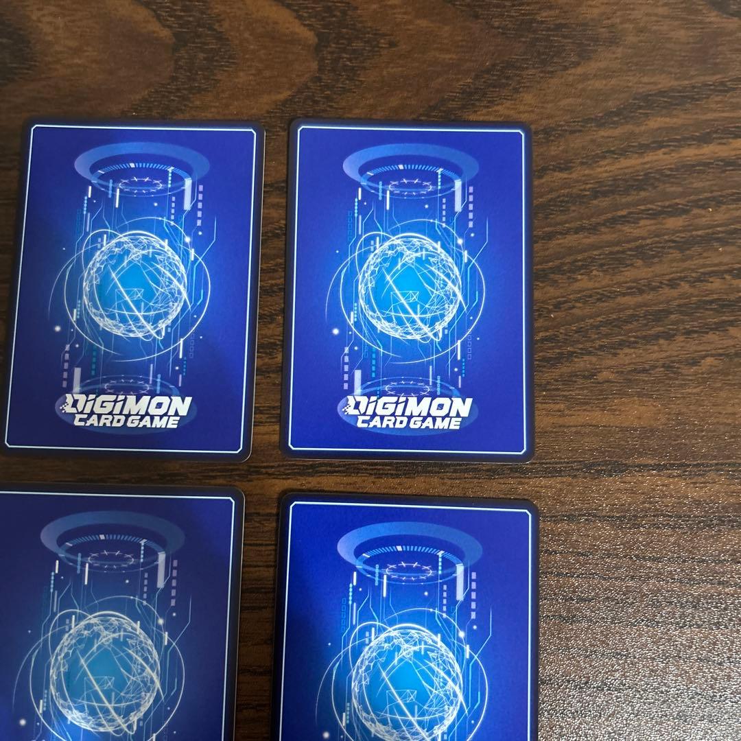 ウォーグレイモン/BT22/プロモ/パラレル/4枚セット/デジモンカード ②