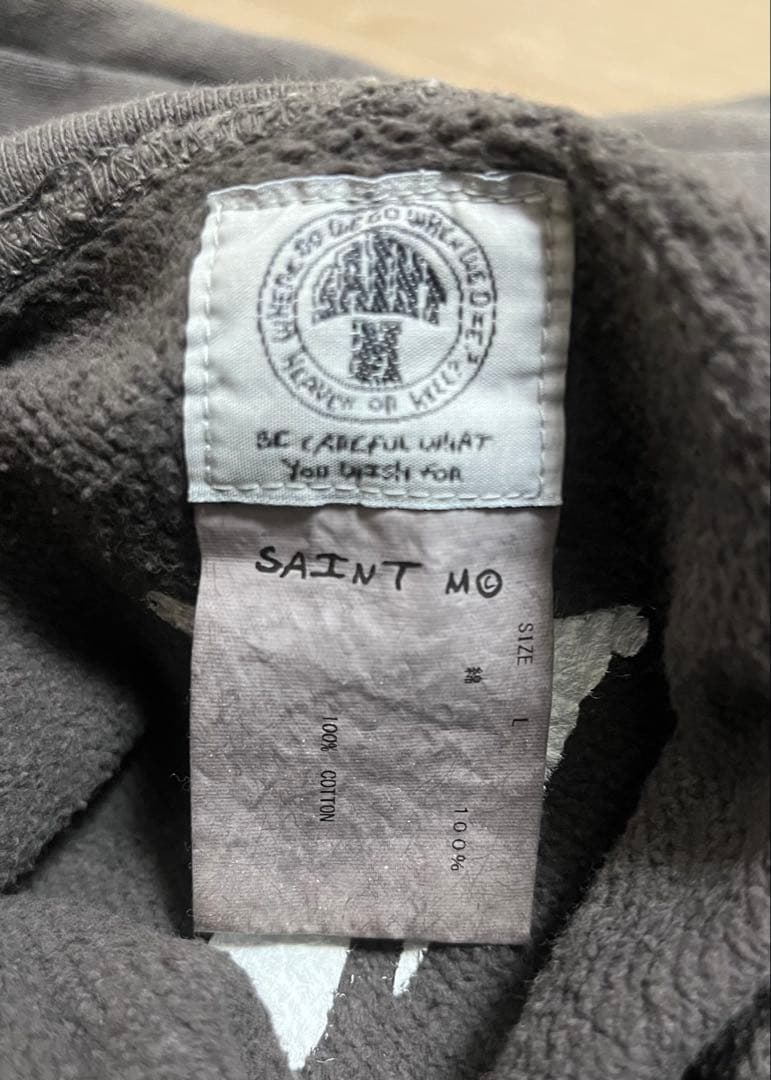 SAINT MICHAEL、セントマイケル、VLONE、フーディ、フェード