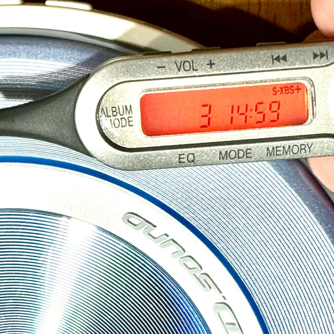 【希少】Panasonic ポータブルCDプレーヤー SL-CT520-Aブルー