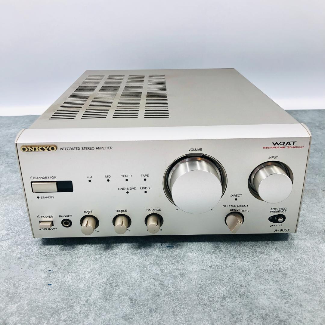 【動作確認済み】ONKYO オンキョー A-905X プリメインアンプ 2-62