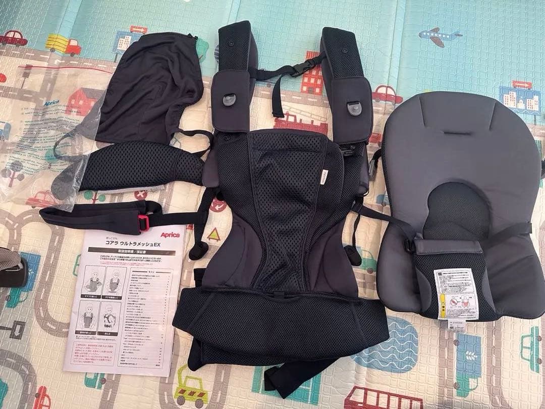 新品未使用 Aprica koala. ウルトラメッシュ EX ネイビー