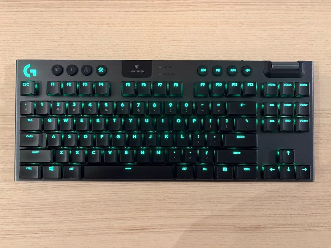 Logitech G915 TKL ワイヤレスキーボード US配列 メカニカル