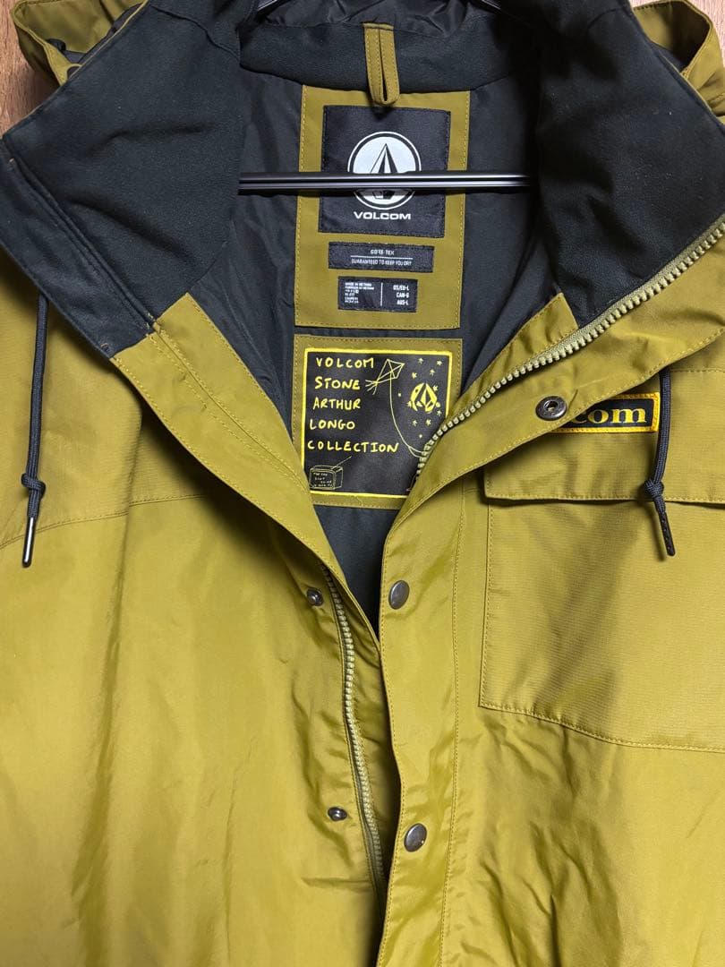volcom arthur longo gore tex Lサイズ