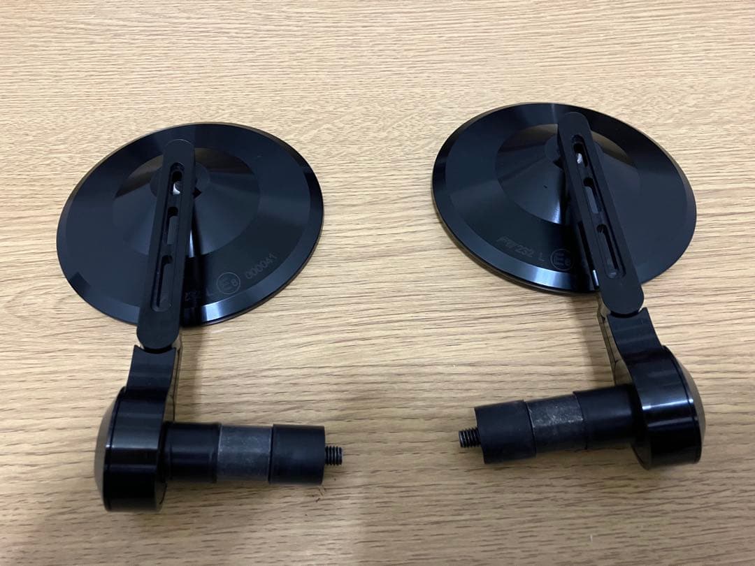 デイトナ バーエンドミラー ハイサイダー モンタナ2 左右セット