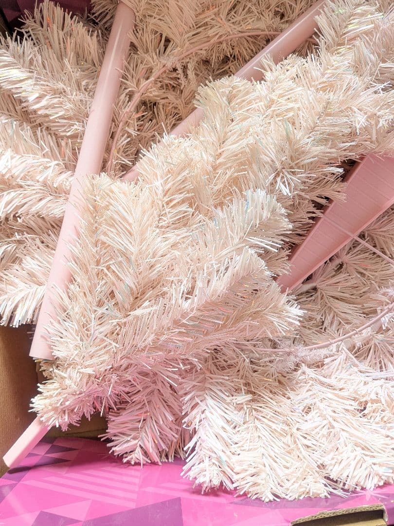 ピンク　クリスマスツリー　セット　Francfranc　150cm