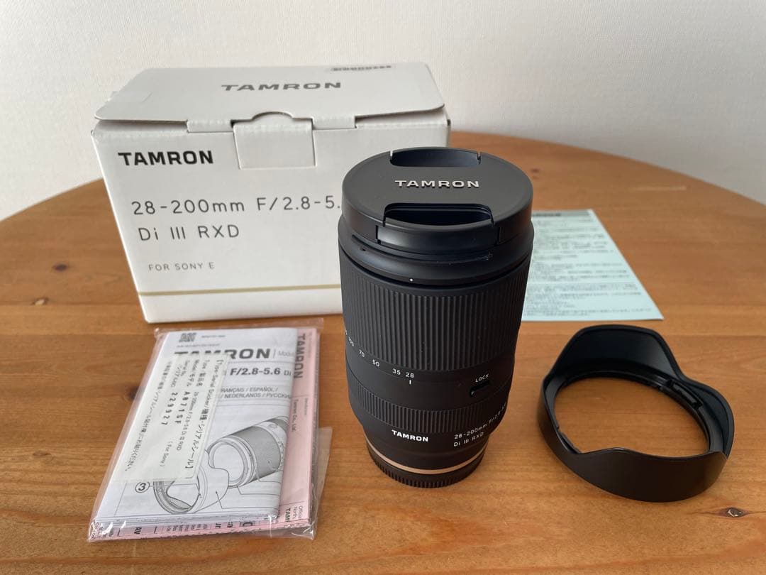 【美品】TAMRON 28-200mm F/2.8-5.6 Di III RXD