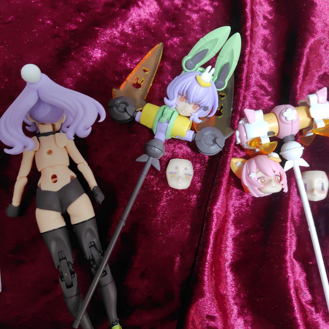 佐*5様 メガミデバイス puni☆mofu マオ　トゥ 素組　セット