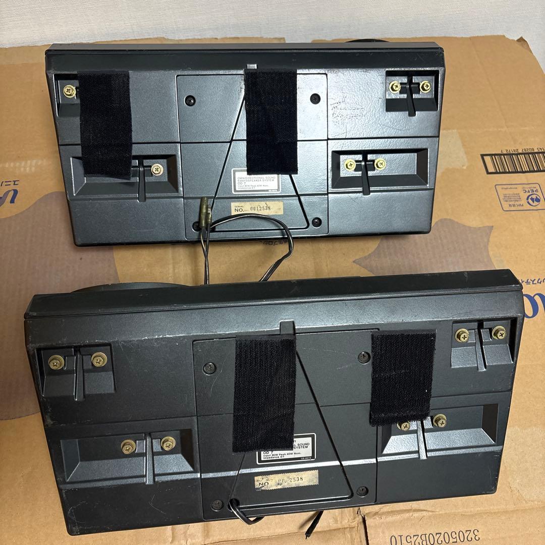 当時物 クラリオンod-7 置き型スピーカー 旧車