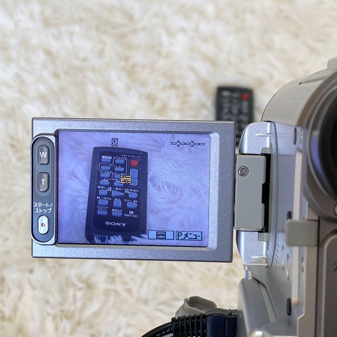 【希少】【動作確認済み】SONY ビデオカメラ DCR-PC350