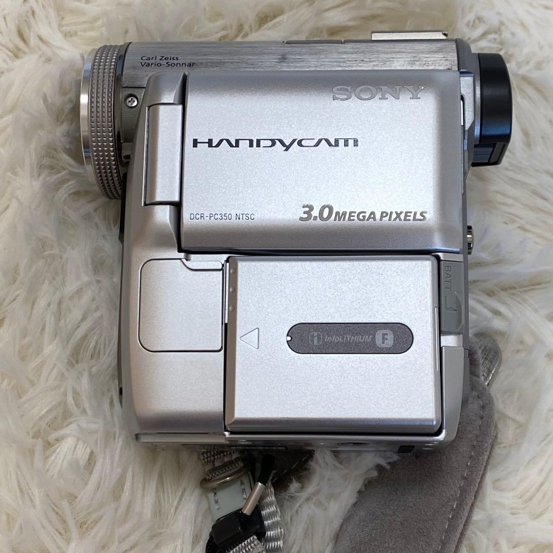 【希少】【動作確認済み】SONY ビデオカメラ DCR-PC350