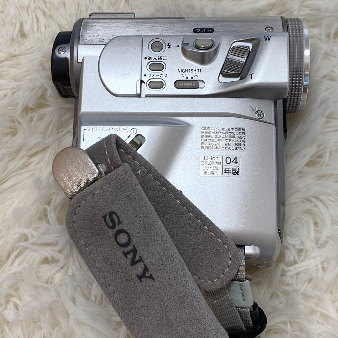 【希少】【動作確認済み】SONY ビデオカメラ DCR-PC350