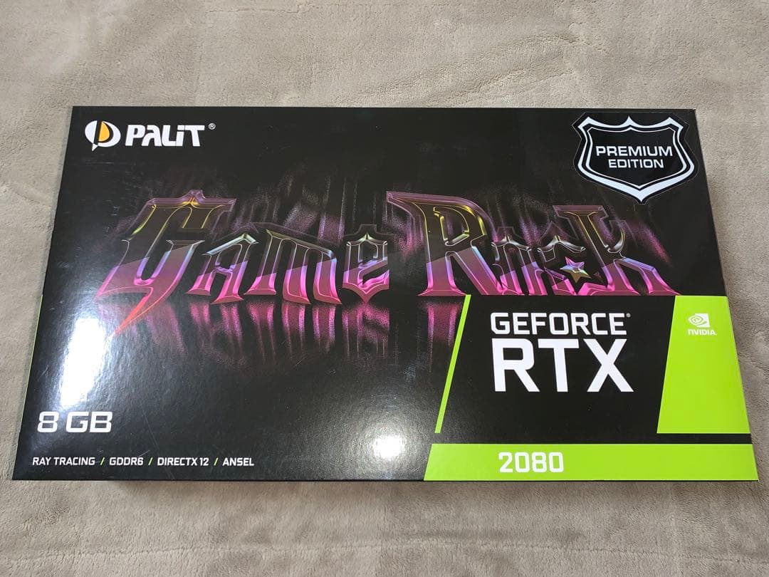 【早い者勝ち】PALIT GeForce RTX 2080 GameRock