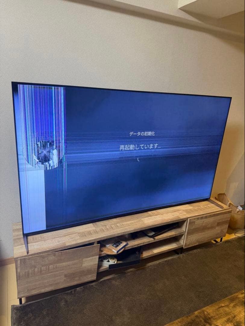 【ジャンク】スマート液晶テレビ 薄型デザイン